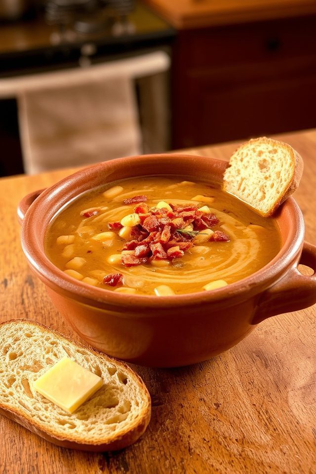 hearty smoky bean soup