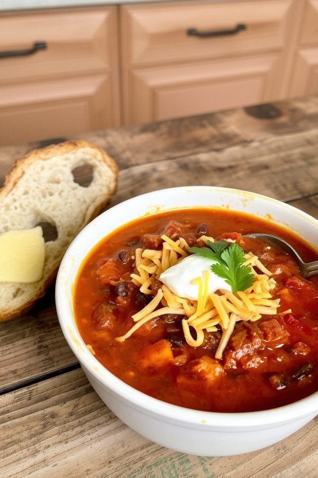 hearty spicy beef chili