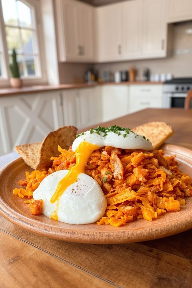 hearty sweet potato breakfast