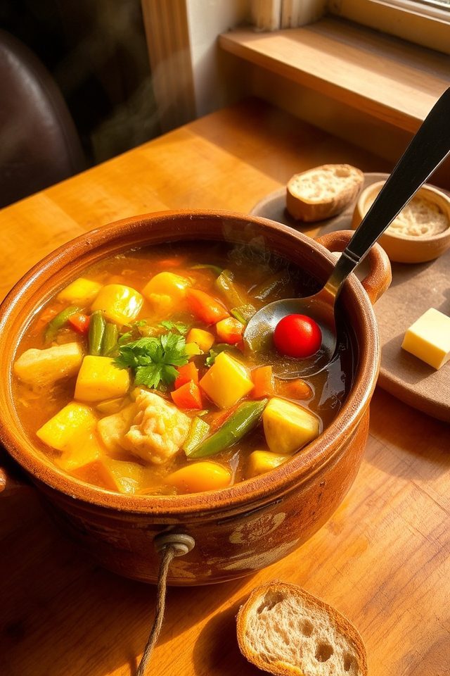 hearty vegetable marrow stew