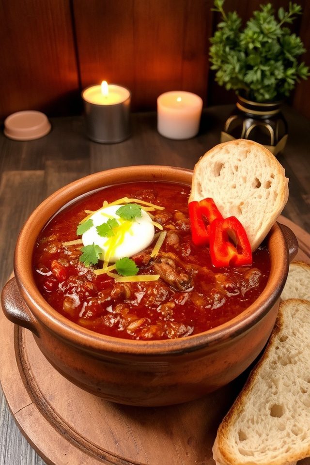 hearty venison winter meal