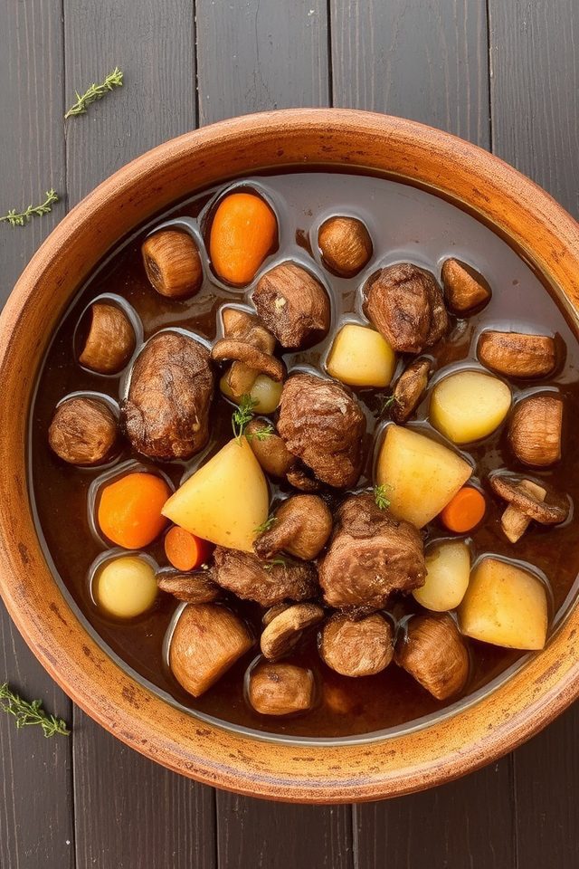 hearty winter beef stew