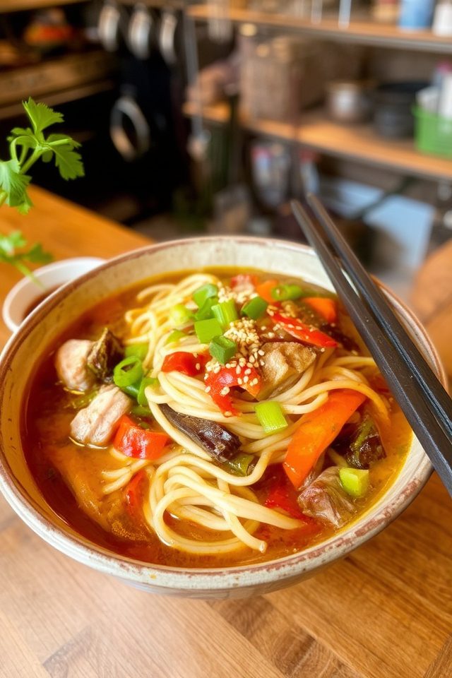 hibachi style noodle soup