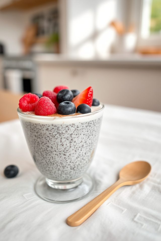 high fiber breakfast option