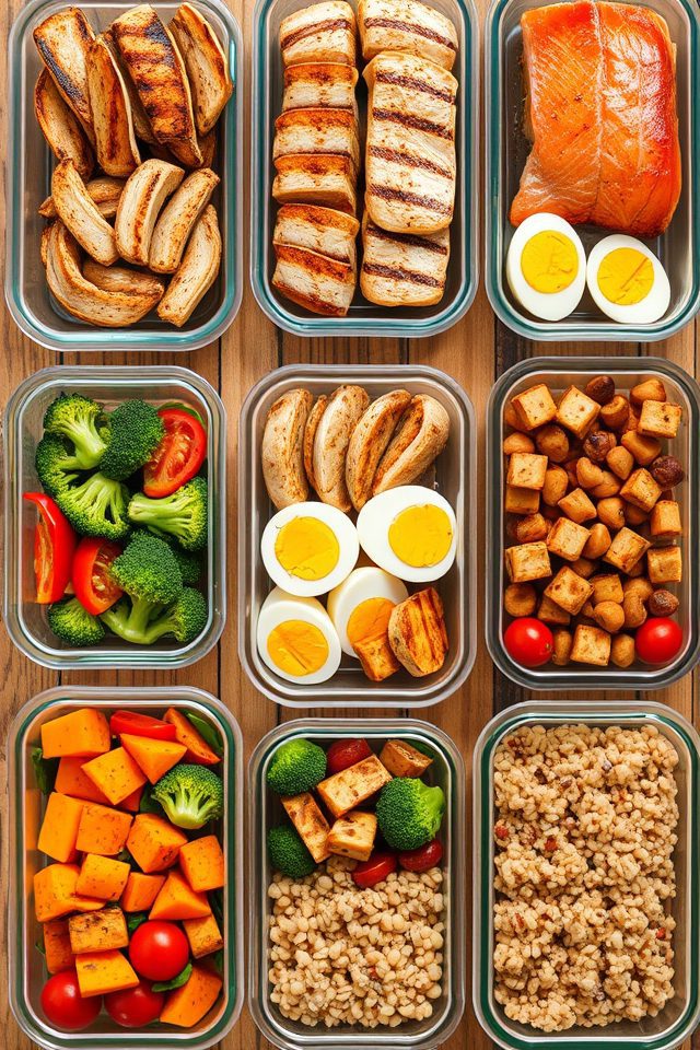 high protein energy meals