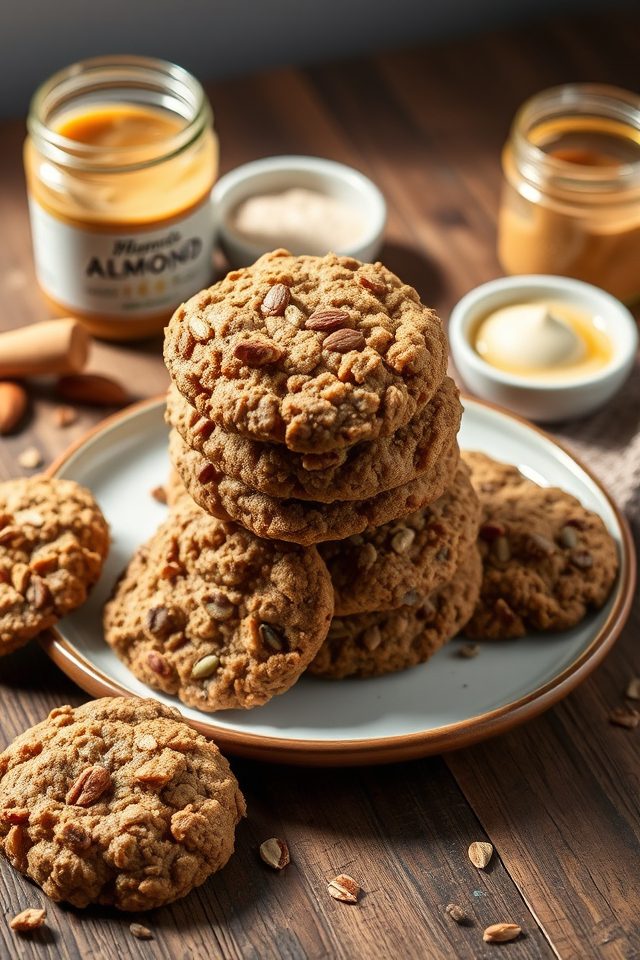 high protein oatmeal cookies