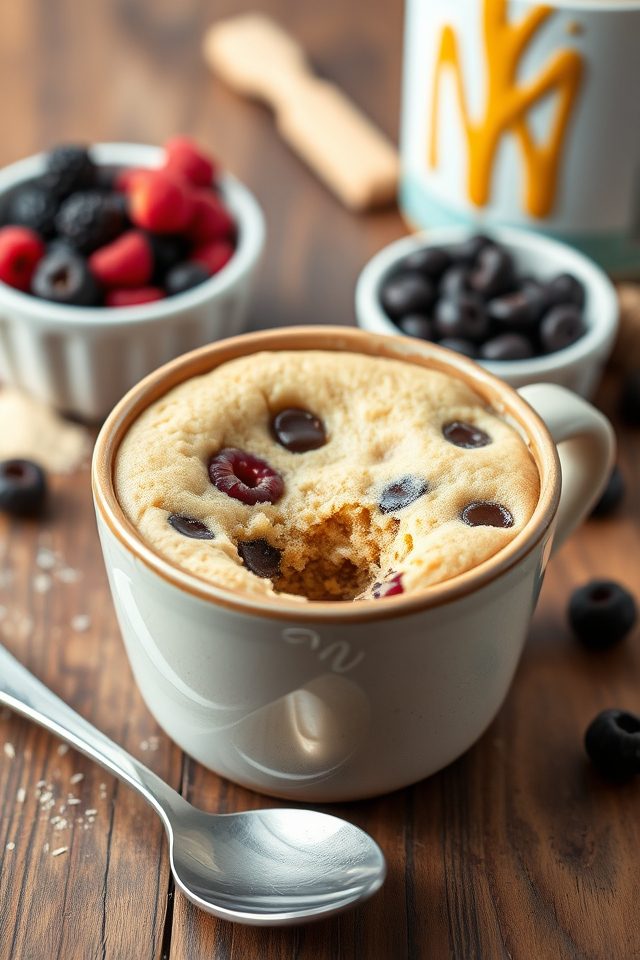 high protein single serving dessert