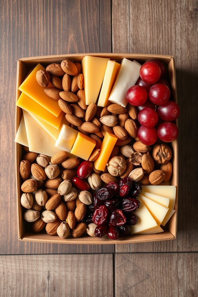 high protein snack box