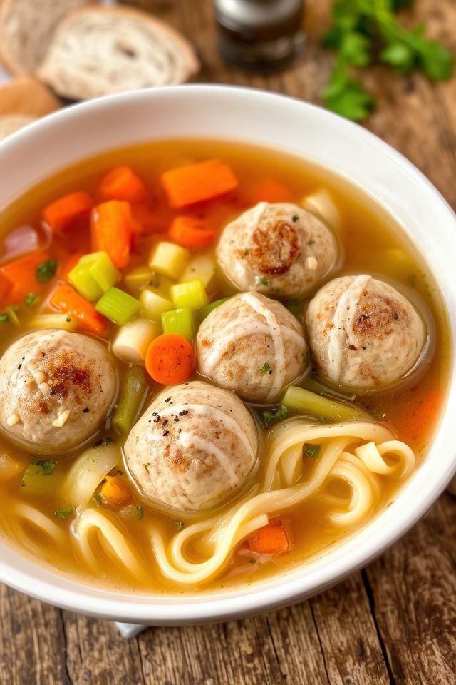 homemade chicken noodle soup