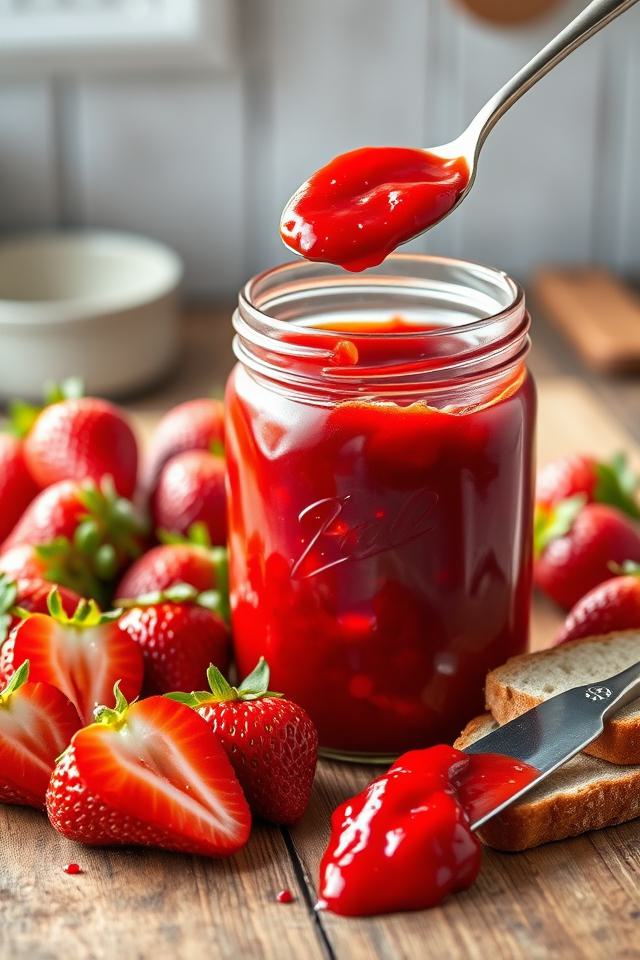 homemade fruity sweet spread
