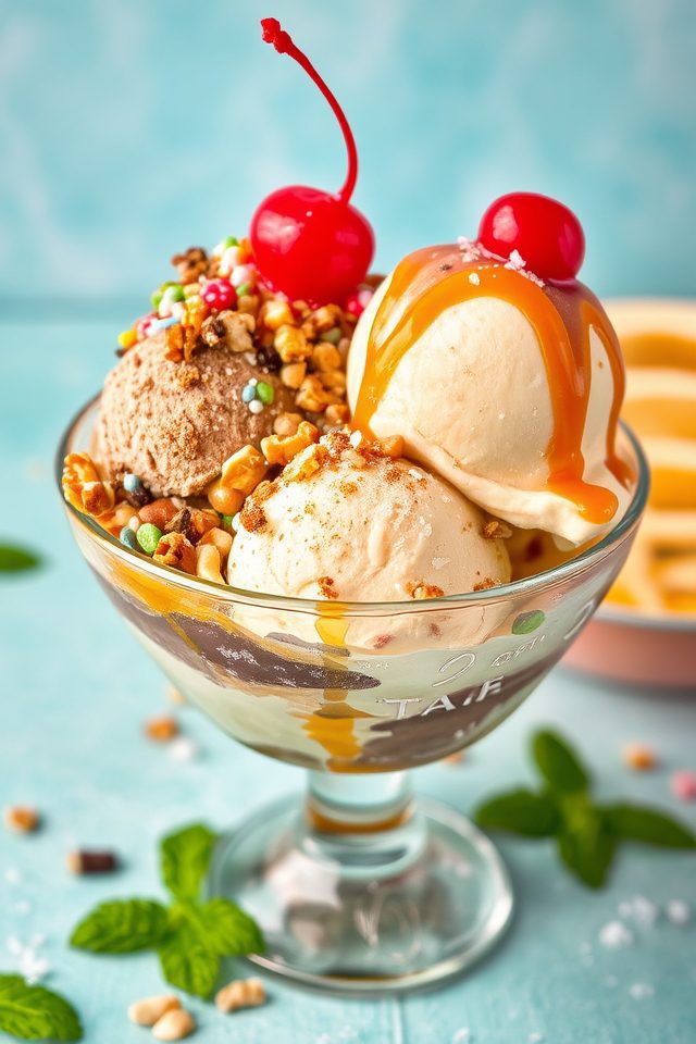 homemade ice cream delights