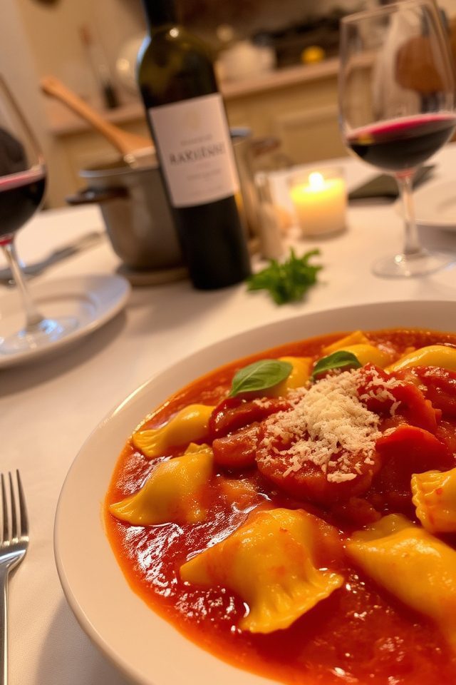 homemade italian date night