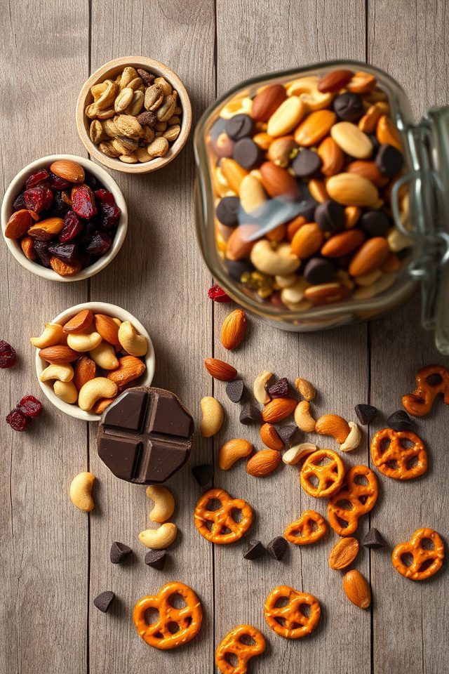 homemade snack mix blend