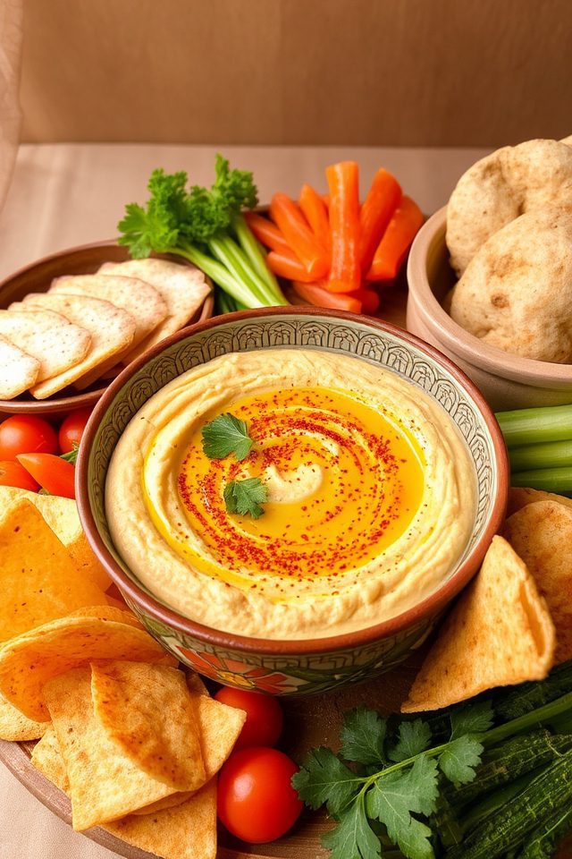 hummus with unique twists