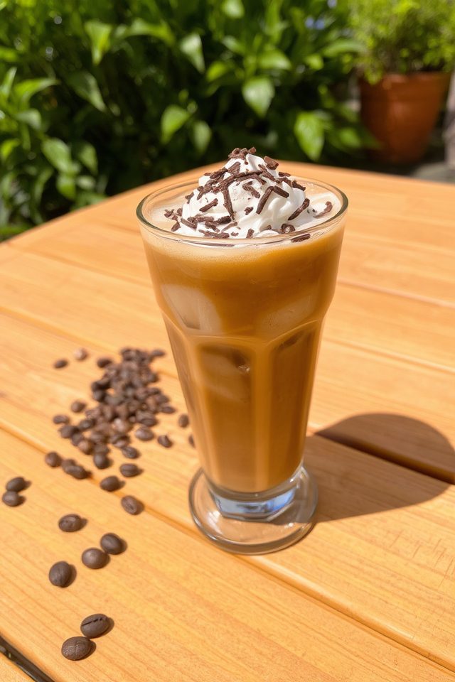 icy coffee summer drinks