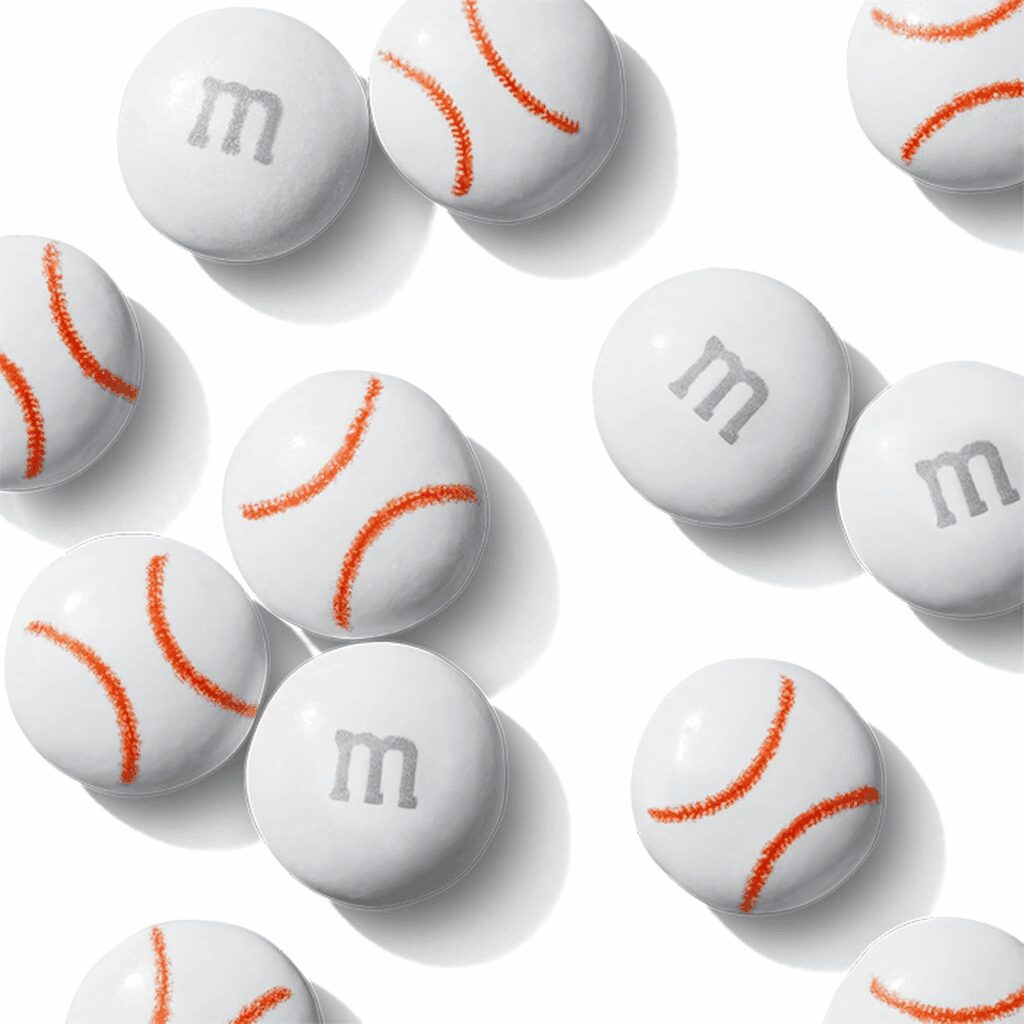 M&M'S WORLD Baseball Milk Chocolate Candies