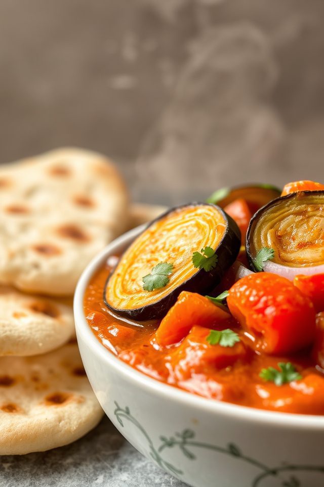 indian inspired curry dish