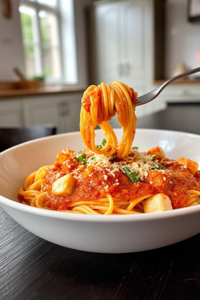 indian italian fusion dish