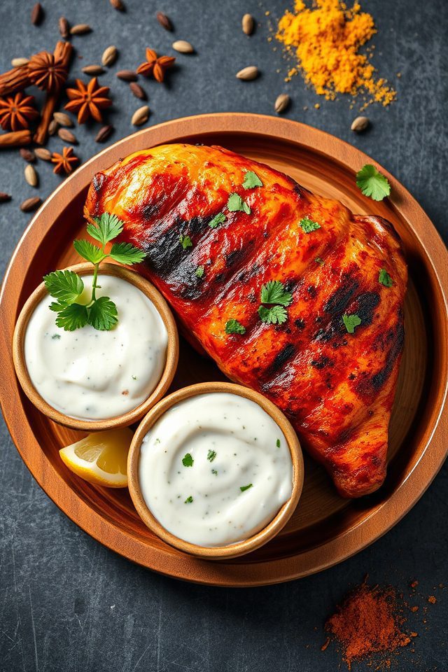indian spiced grilled chicken
