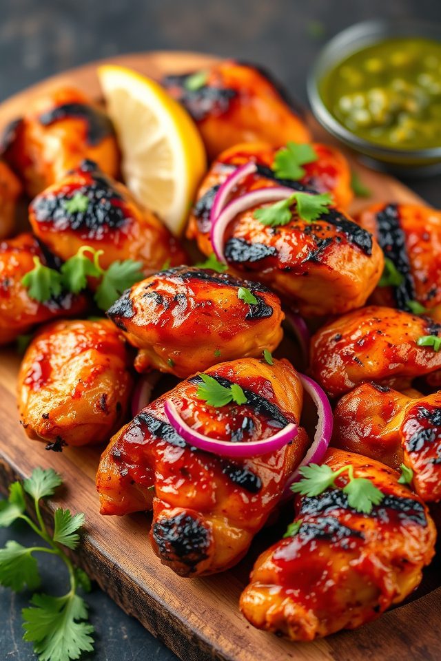 indian spiced grilled chicken