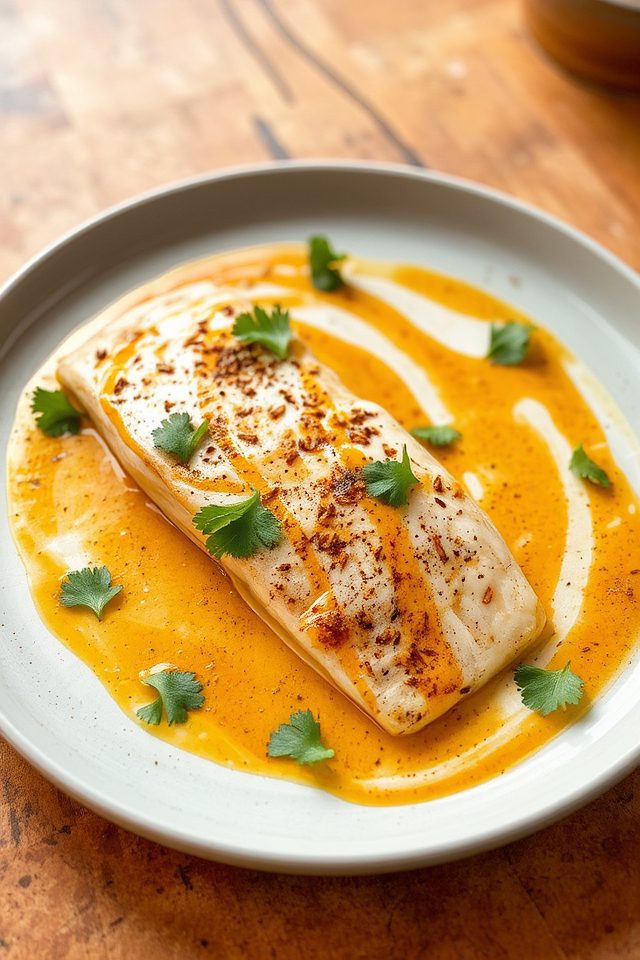 indian style fish curry