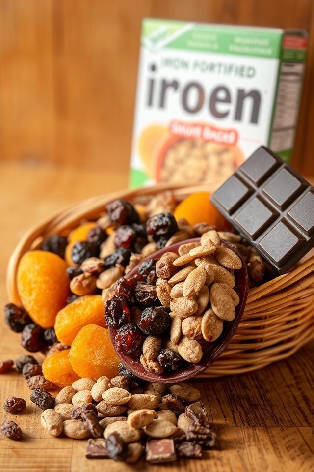 iron rich healthy snacks