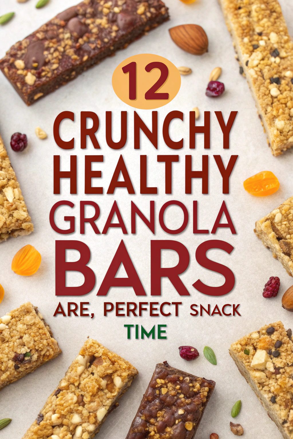 Crunchy Healthy Granola Bars