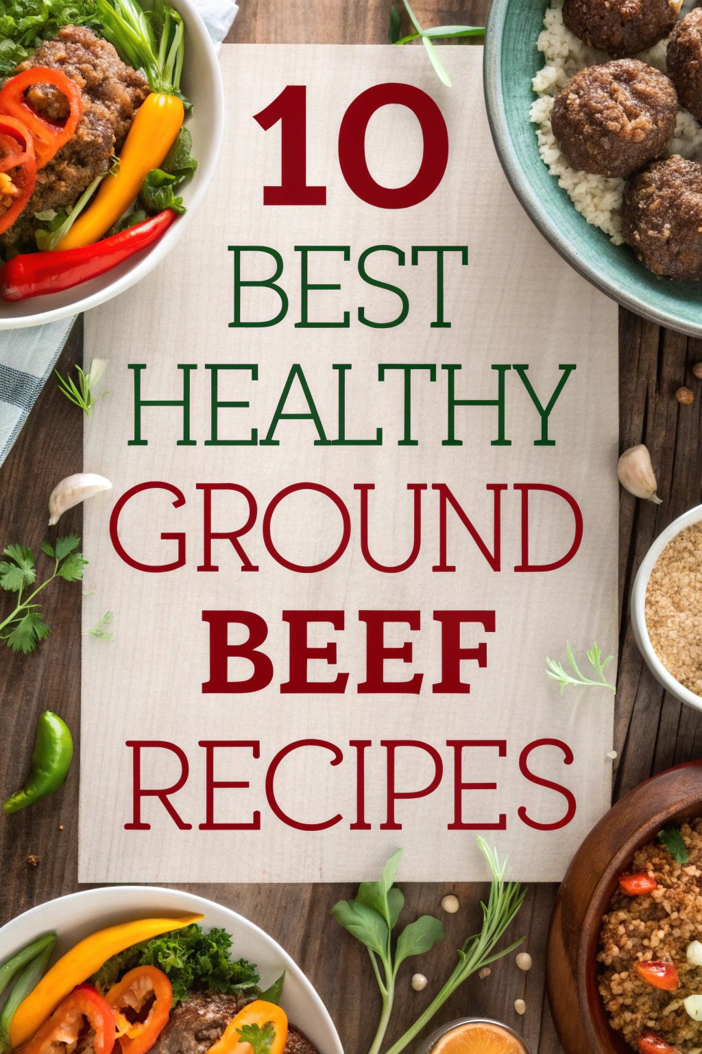Best Healthy Ground Beef Recipes