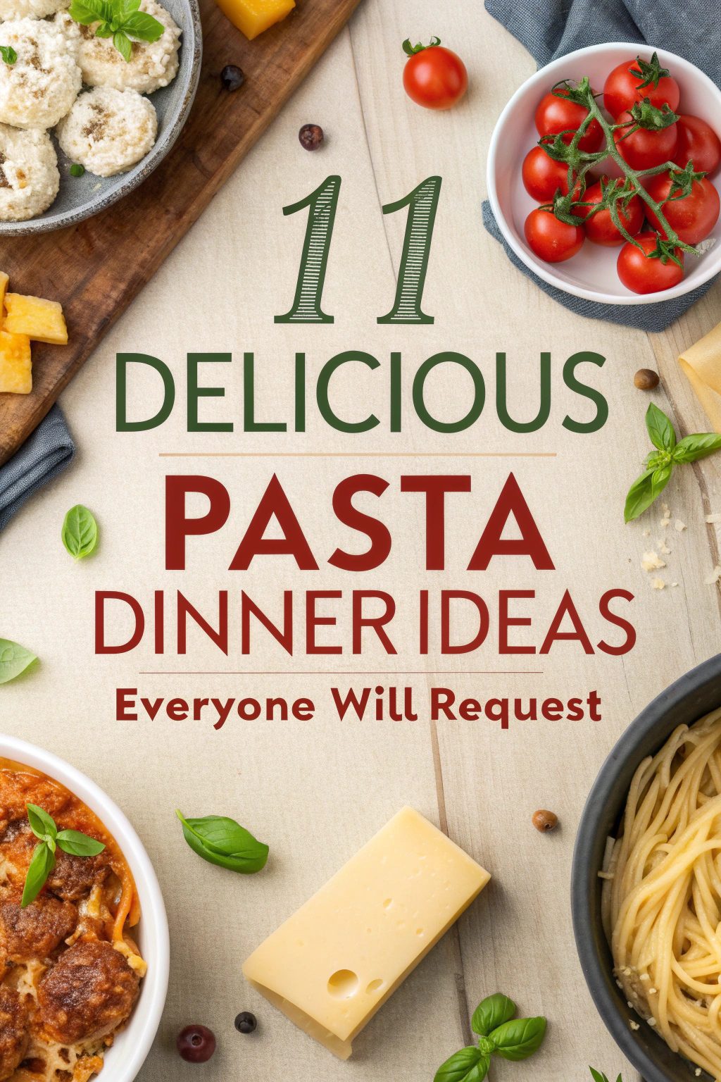 Delicious Pasta Dinner Ideas