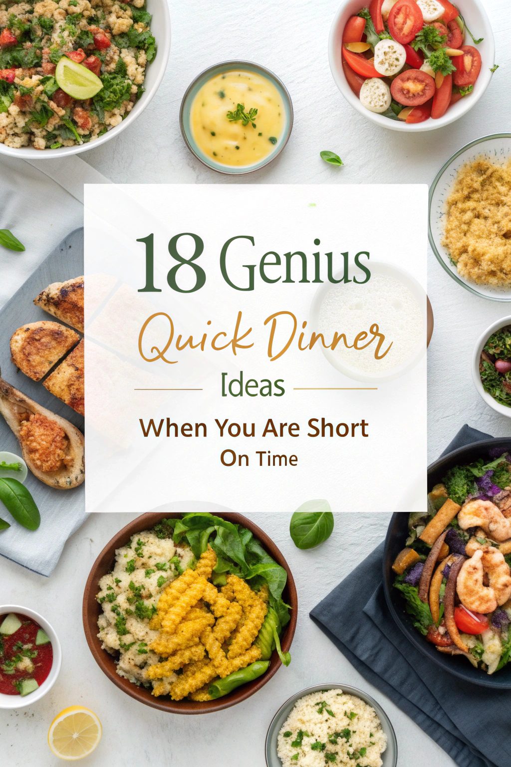 Genius Quick Dinner Ideas
