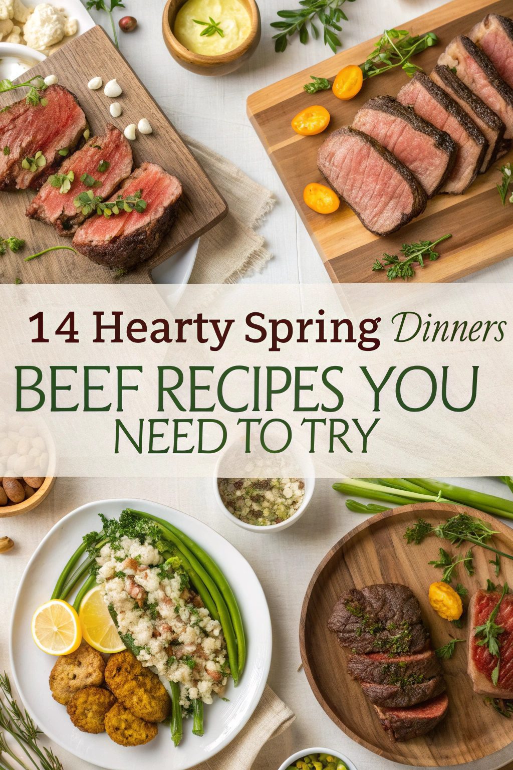 Hearty Spring Dinners Beef Recipes