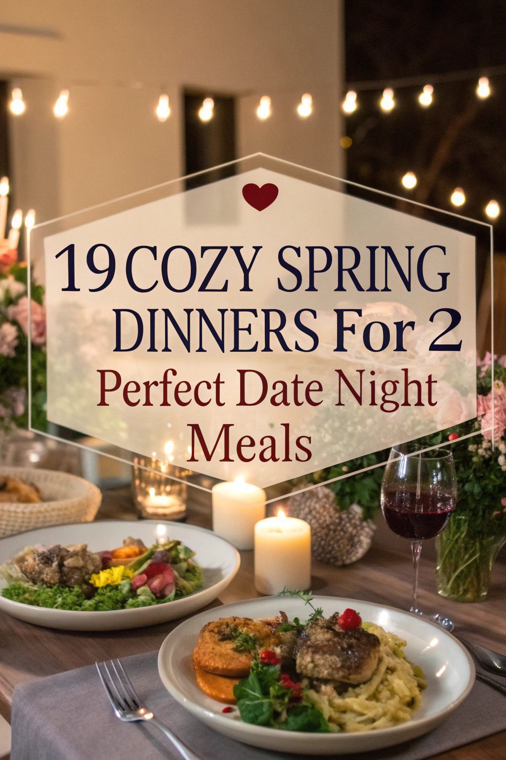 Cozy Spring Dinners for 2 Perfect Date Night