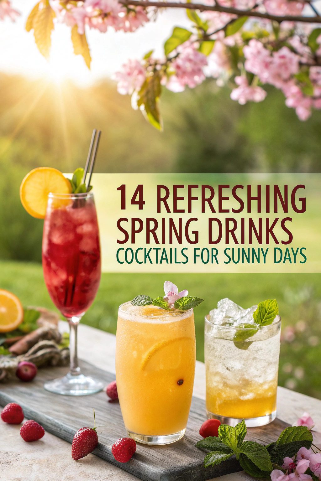 Refreshing Spring Drinks