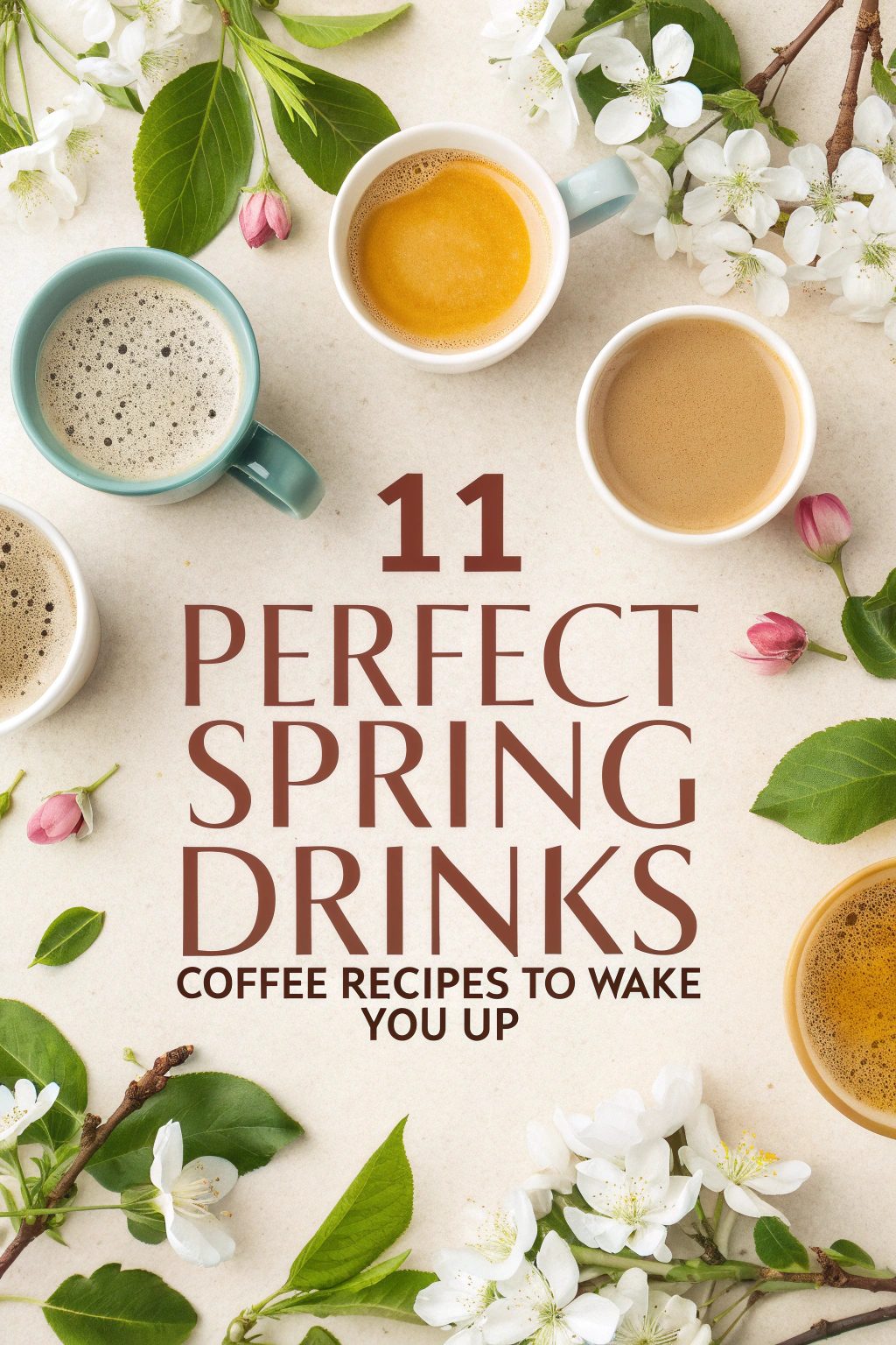 Perfect Spring Drinks Coffee Recipes