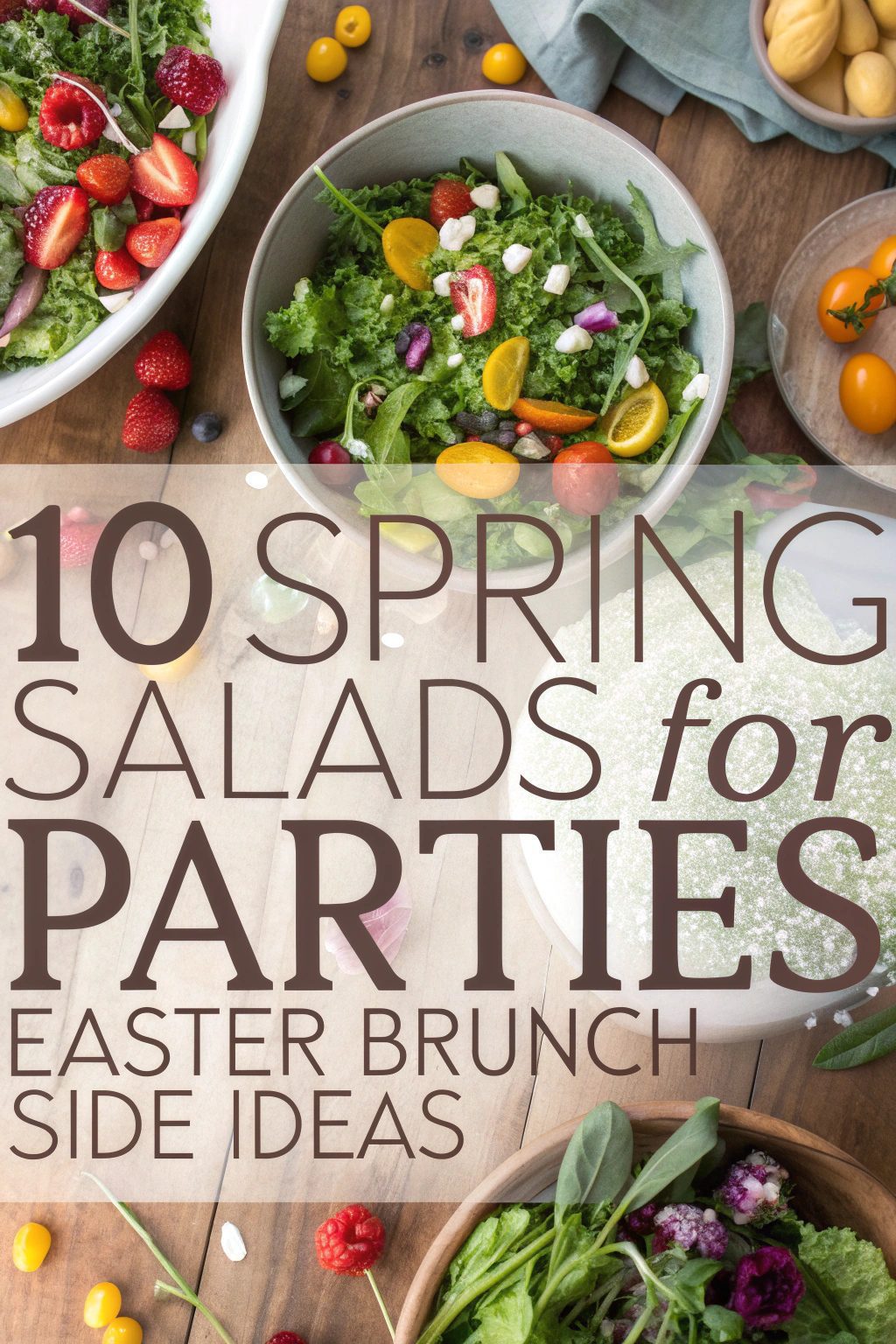 10 Spring Salads for Parties Easter Brunch Side Ideas