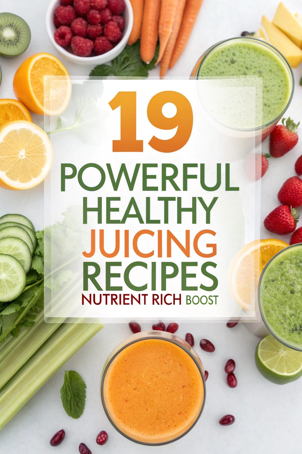 Powerful Healthy Juicing Recipes