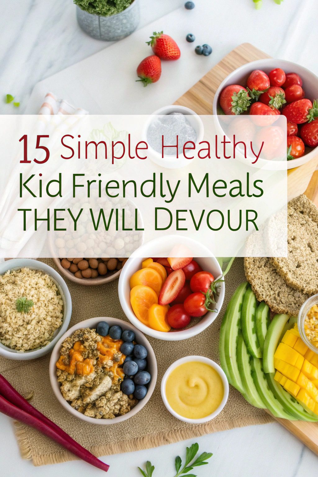Simple Healthy Kid Friendly Meals