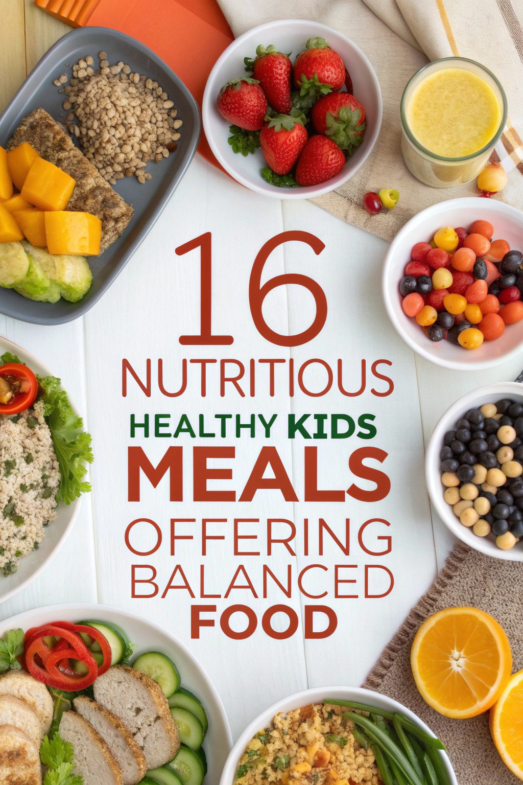 Nutritious Healthy Kids Meals