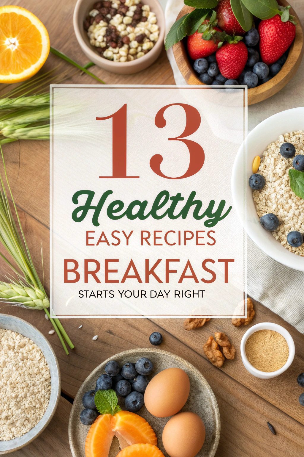 Healthy Easy Recipes Breakfast