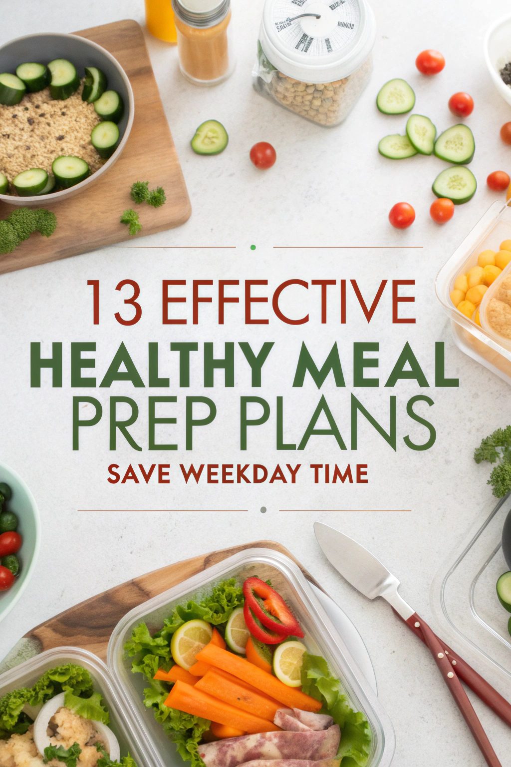 Effective Healthy Meal Prep Plans