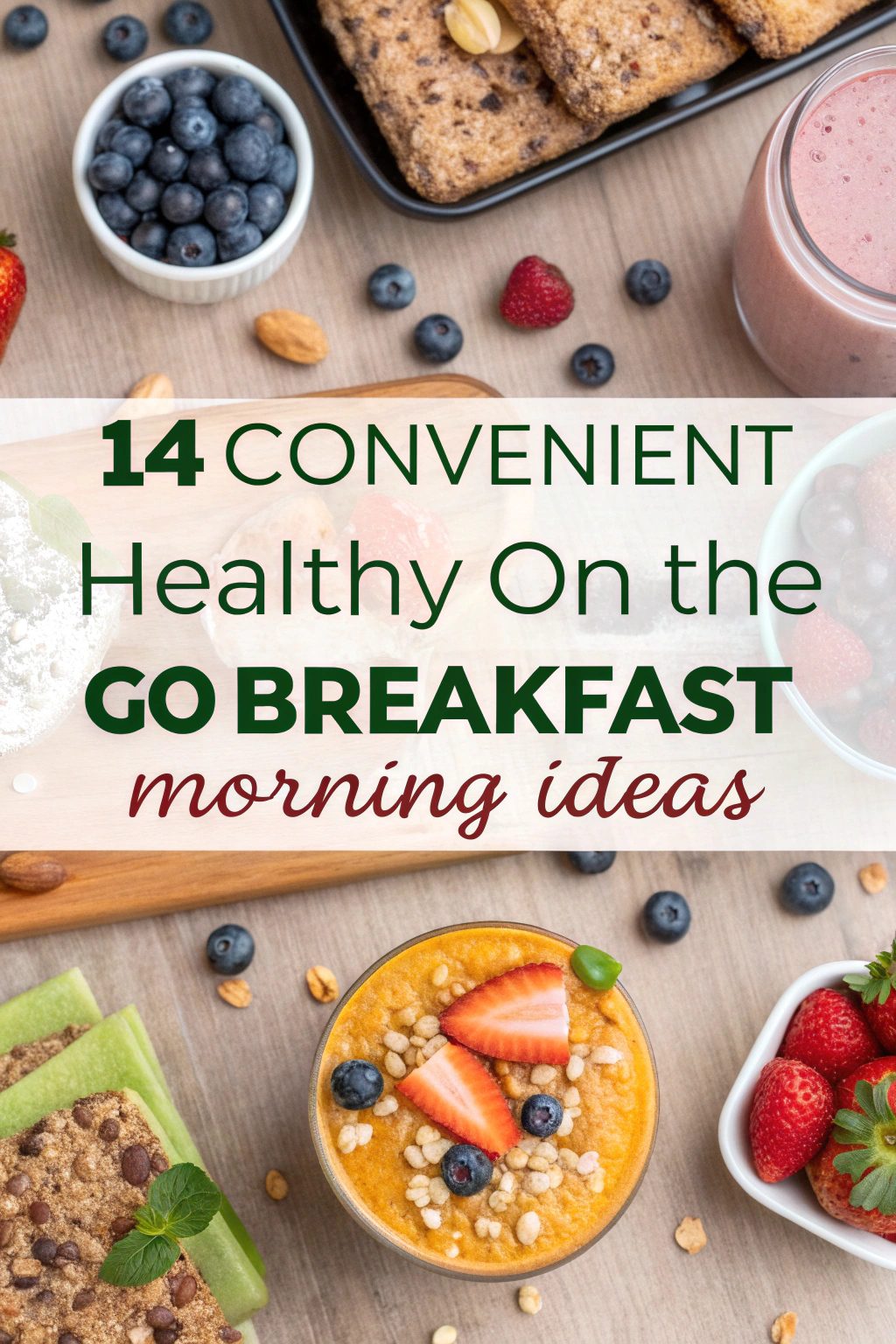 Convenient Healthy On The Go Breakfast Morning Ideas