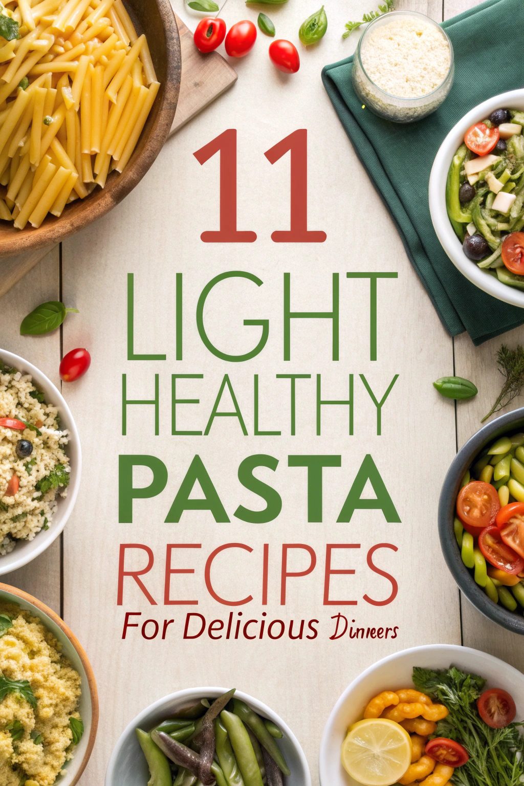 Light Healthy Pasta Recipes
