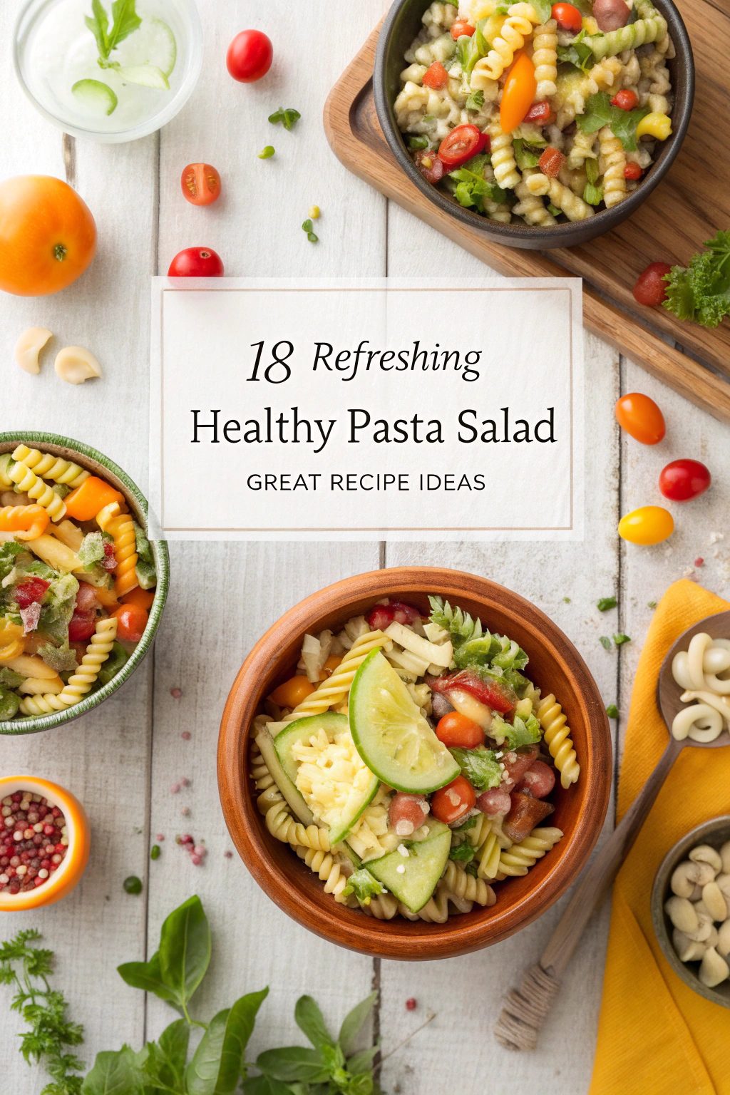 Refreshing Healthy Pasta Salad Great Recipe