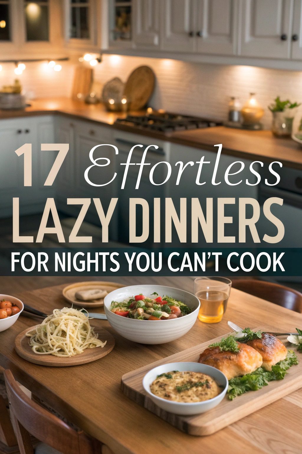 Effortless Lazy Dinners