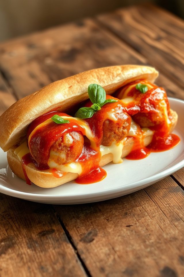 italian american meatball subs