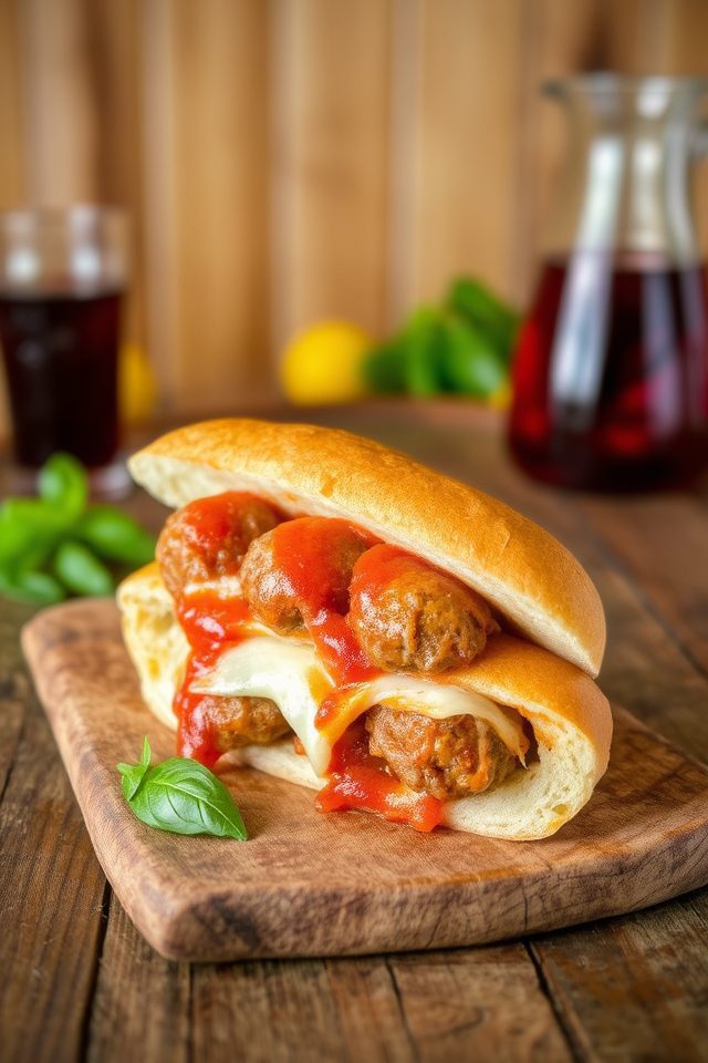 italian american meatball subs