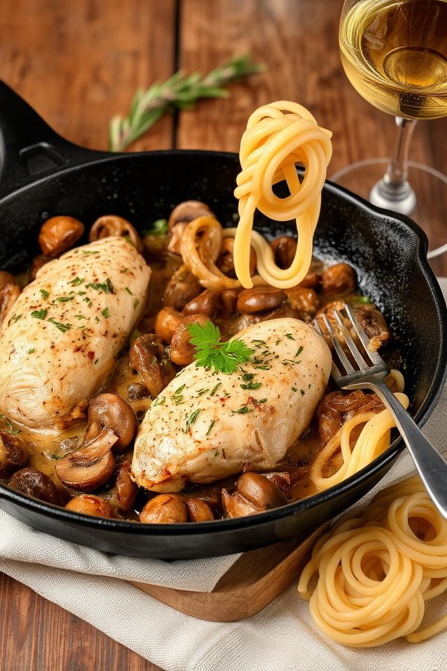 italian chicken white wine
