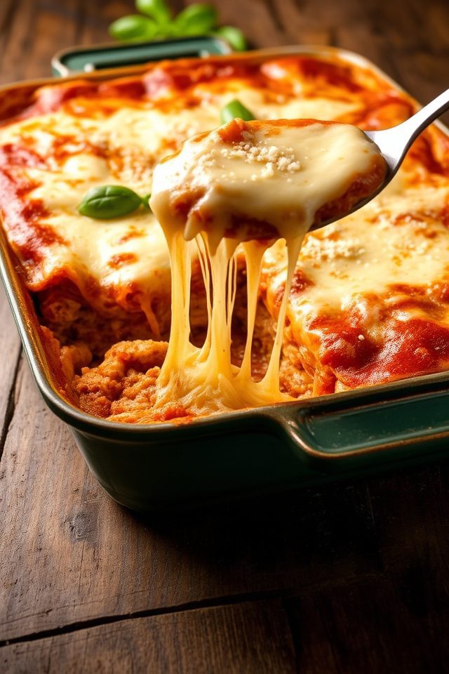 italian dish with meat
