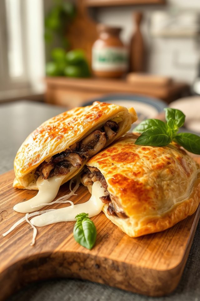 italian inspired cheesy delight