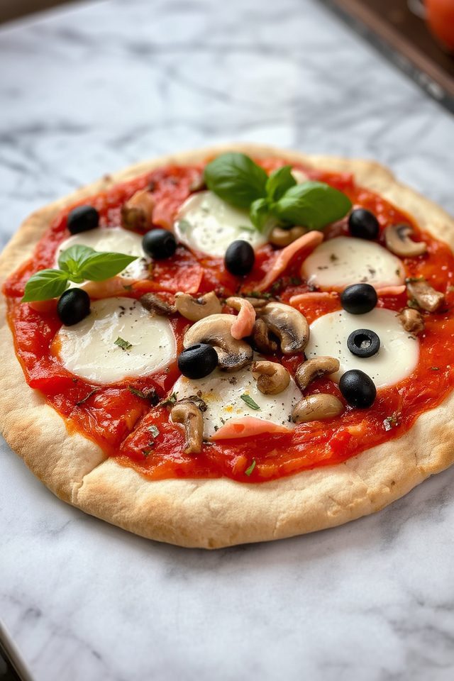italian inspired flatbread recipe